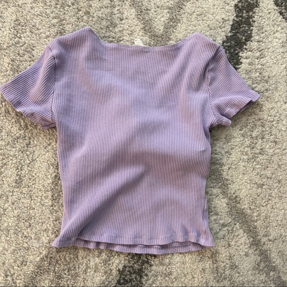 Garage Front Tie Tee - Picture 4 of 4